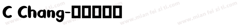 C Chang字体转换